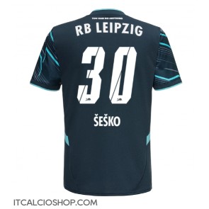 RB Leipzig Benjamin Sesko #30 Terza Maglia 2024-25 Manica Corta